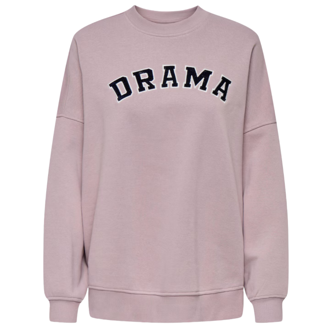 ONLY Roze Ženski Duks ONLKAITLYN